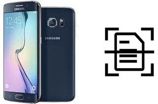 Escanear documento en un Samsung Galaxy S6 edge