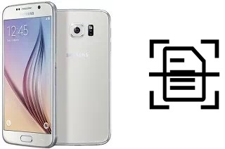 Escanear documento en un Samsung Galaxy S6 Duos