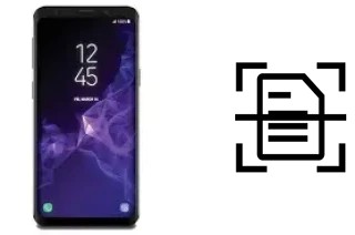 Escanear documento en un Samsung Galaxy S9+ SD845