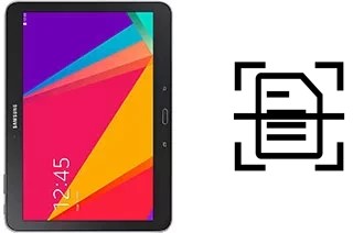 Escanear documento en un Samsung Galaxy Tab 4 10.1 (2015)