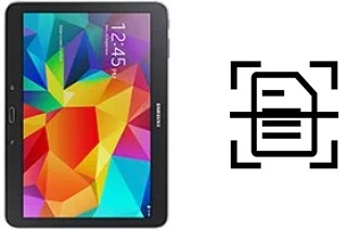 Escanear documento en un Samsung Galaxy Tab 4 10.1