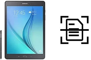 Escanear documento en un Samsung Galaxy Tab A & S Pen