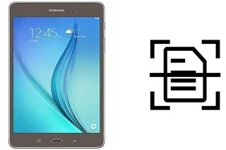 Escanear documento en un Samsung Galaxy Tab A 8.0 (2015)