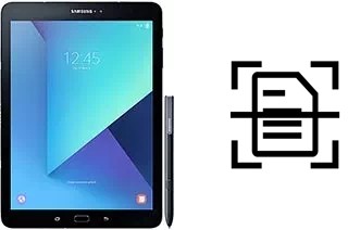 Escanear documento en un Samsung Galaxy Tab S3 9.7
