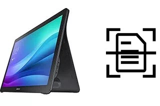 Escanear documento en un Samsung Galaxy View