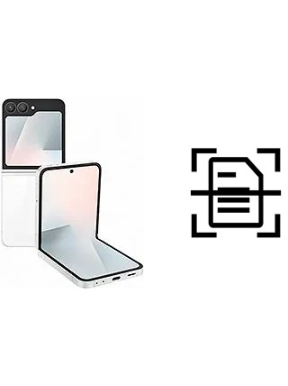 Escanear documento en un Samsung Galaxy Z Flip7 FE