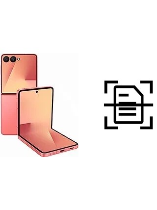 Escanear documento en un Samsung Galaxy Z Flip7