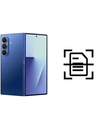Escanear documento en un Samsung Galaxy Z Fold7