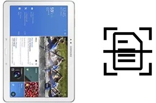 Escanear documento en un Samsung Galaxy Tab Pro 10.1 LTE