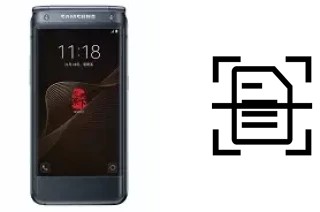 Escanear documento en un Samsung W2017
