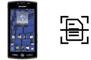 Escanear documento en un Sharp Aquos SH80F