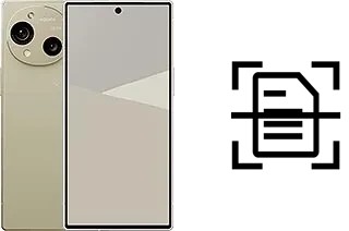Escanear documento en un Sharp Aquos R10