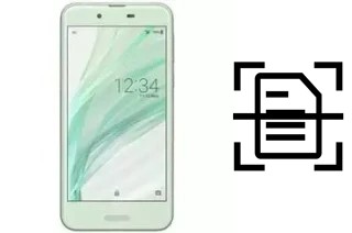 Escanear documento en un Sharp Aquos Sense Basic