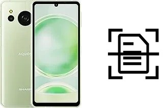 Escanear documento en un Sharp Aquos sense8
