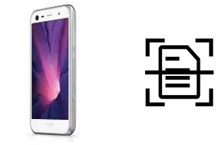 Escanear documento en un Sharp Aquos Serie mini SHV38
