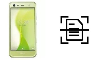 Escanear documento en un Sharp Aquos Xx3 mini