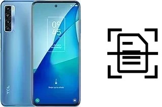 Escanear documento en un TCL 20L+