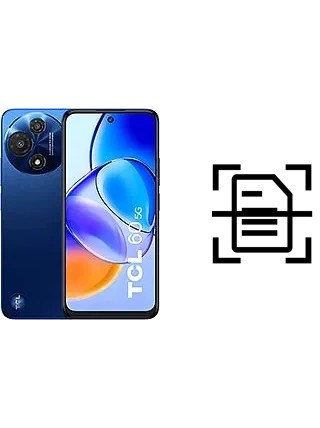 Escanear documento en un TCL 60