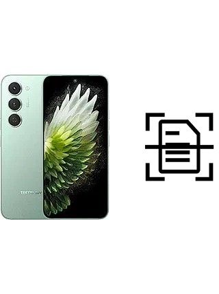 Escanear documento en un Tecno Spark 40 Pro