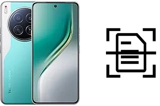 Escanear documento en un Tecno Camon 40 Premier