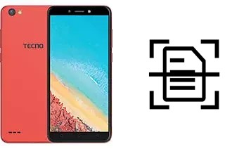 Escanear documento en un Tecno Pop 1 Pro