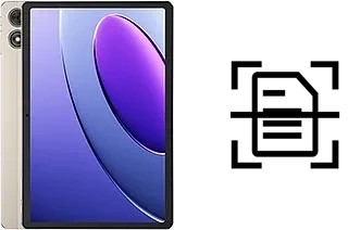 Escanear documento en un Tecno Megapad
