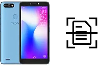 Escanear documento en un Tecno Pop 2F