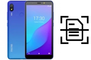 Escanear documento en un Tecno Pop 3