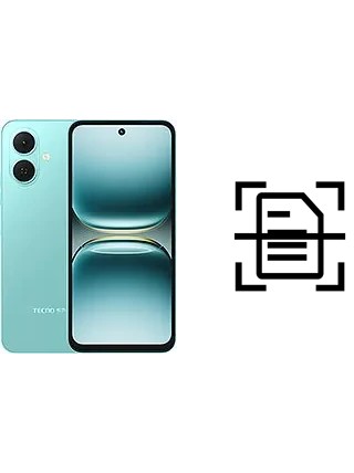 Escanear documento en un Tecno Spark Go 2