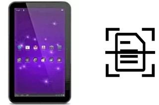 Escanear documento en un Toshiba Excite 13 AT335