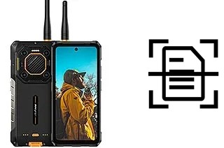 Escanear documento en un Ulefone Armor 26 Ultra Walkie-talkie