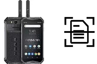Escanear documento en un Ulefone Armor 3WT