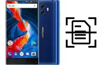 Escanear documento en un Ulefone Mix S