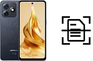 Escanear documento en un Ulefone Note 18 Pro