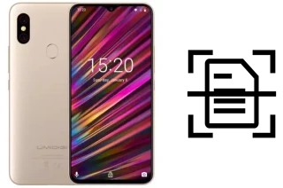 Escanear documento en un UMIDIGI F1