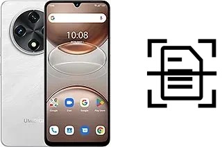 Escanear documento en un Umidigi G100A