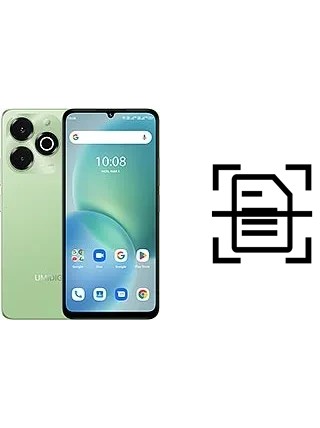 Escanear documento en un Umidigi G9x