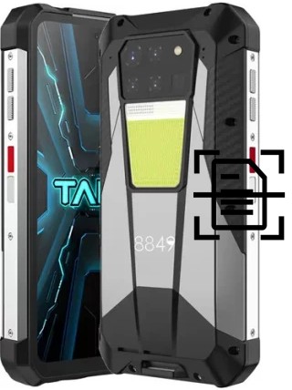 Escanear documento en un Unihertz 8849 Tank 3