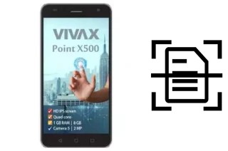 Escanear documento en un Vivax Point X500
