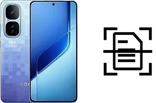 Escanear documento en un vivo iQOO Neo10 Pro+ (China)