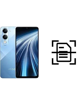 Escanear documento en un vivo iQOO Z10 Lite