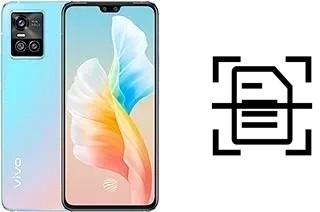 Escanear documento en un vivo S10 Pro
