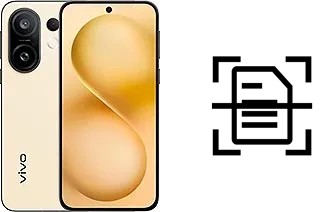 Escanear documento en un vivo S30 Pro mini