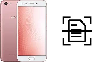 Escanear documento en un vivo X9s