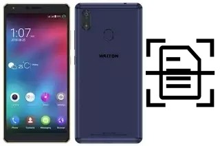 Escanear documento en un Walton Primo GM3