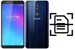 Escanear documento en un Walton Primo R5+