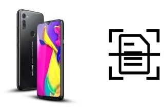 Escanear documento en un Walton Primo RX8 mini