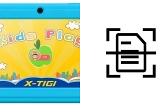 Escanear documento en un X-TIGI KIDS Tab