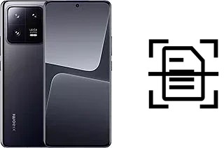 Escanear documento en un Xiaomi 13 Pro