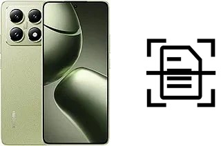 Escanear documento en un Xiaomi 14T